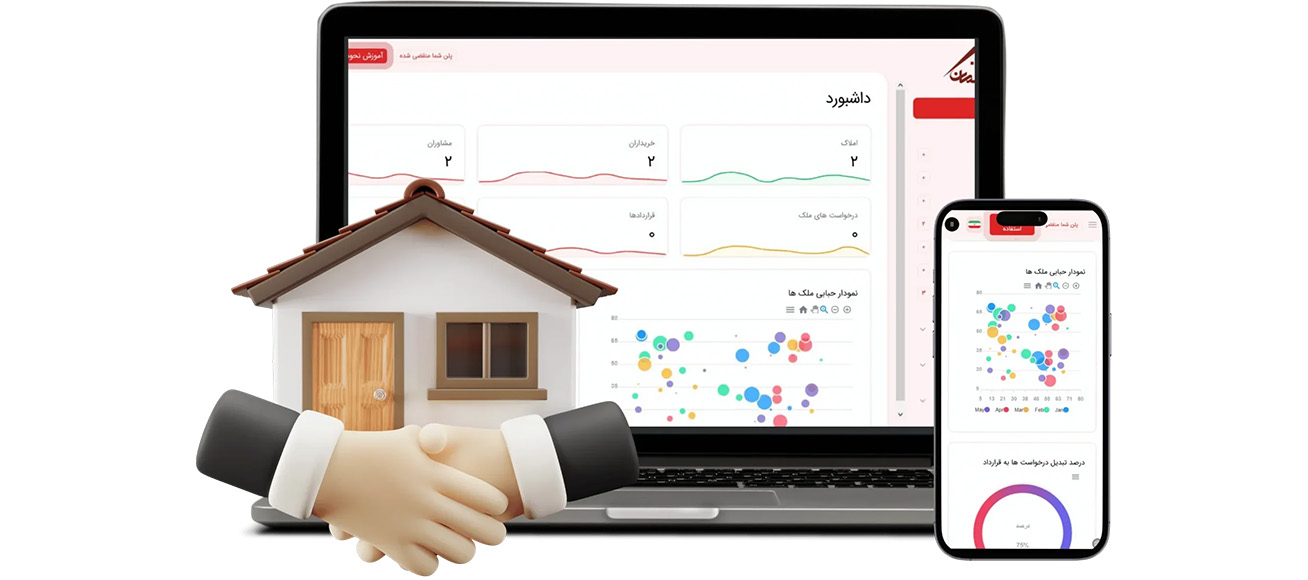 ۱۰ نرم افزار برتر مدیریت املاک برای مهندسان و مشاوران حرفه ای 2 نرم افزار مدیریت املاک ایراکد